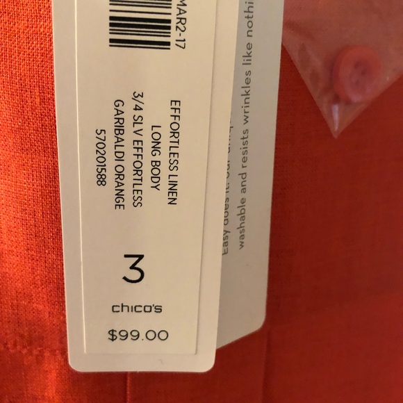 Linen Top - Picture 4 of 4